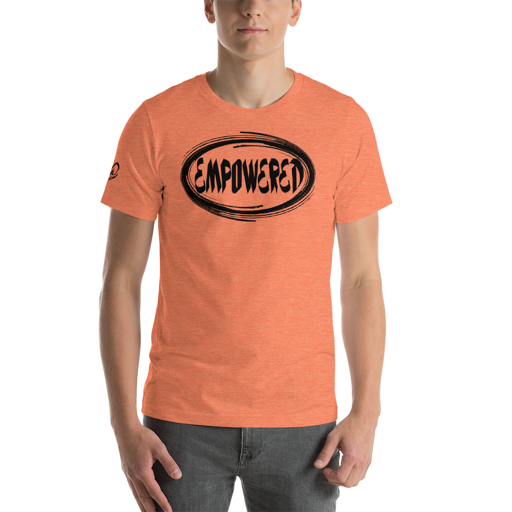 Short-Sleeve Unisex Empowered T (BLK)