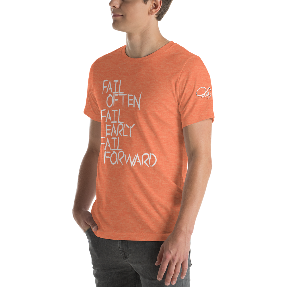 Short-Sleeve Unisex Fail Forward T (WHT)