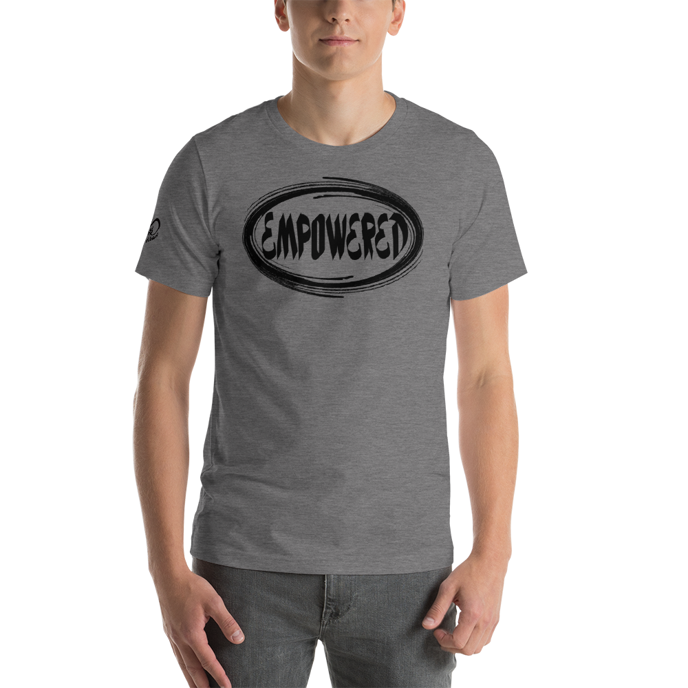 Short-Sleeve Unisex Empowered T (BLK)