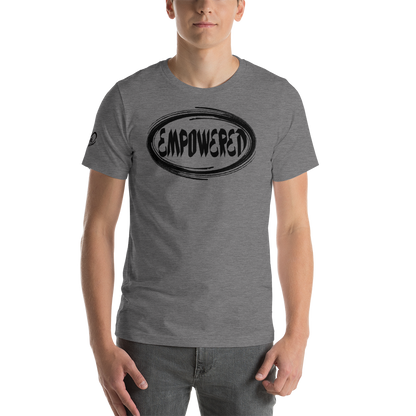 Short-Sleeve Unisex Empowered T (BLK)