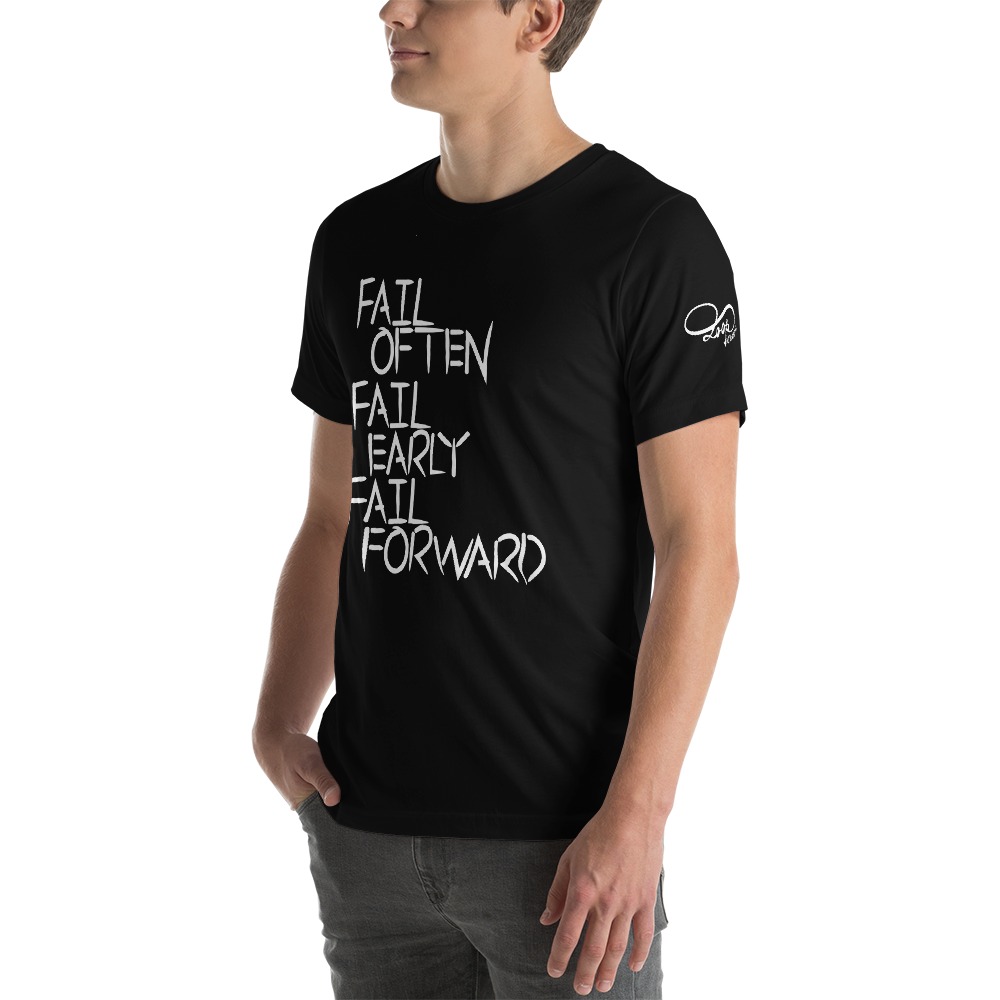 Short-Sleeve Unisex Fail Forward T (WHT)