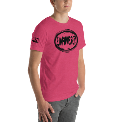 Short-Sleeve Unisex Empowered T (BLK)