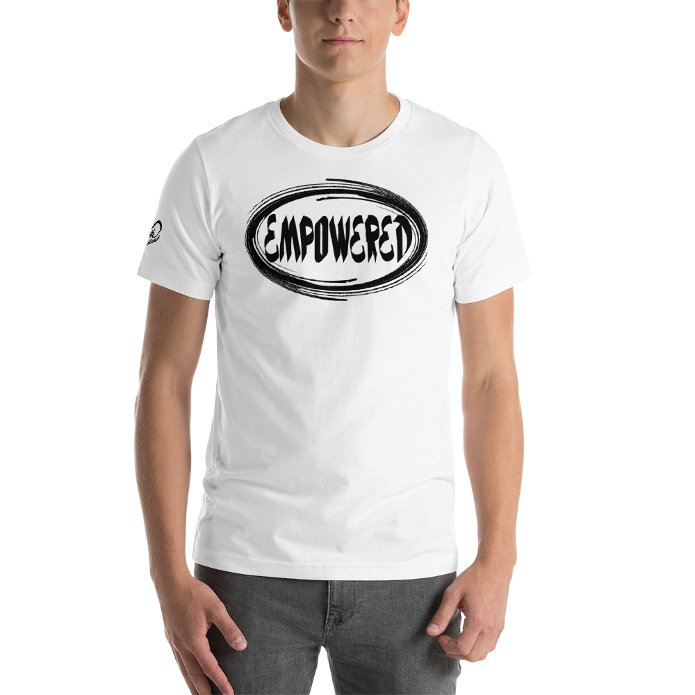 Short-Sleeve Unisex Empowered T (BLK)