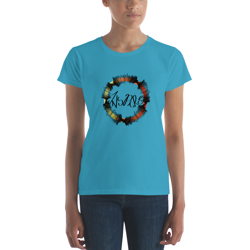 Women's short sleeve Inspire T (SUNSET)