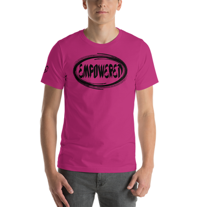 Short-Sleeve Unisex Empowered T (BLK)