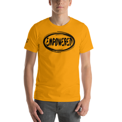 Short-Sleeve Unisex Empowered T (BLK)