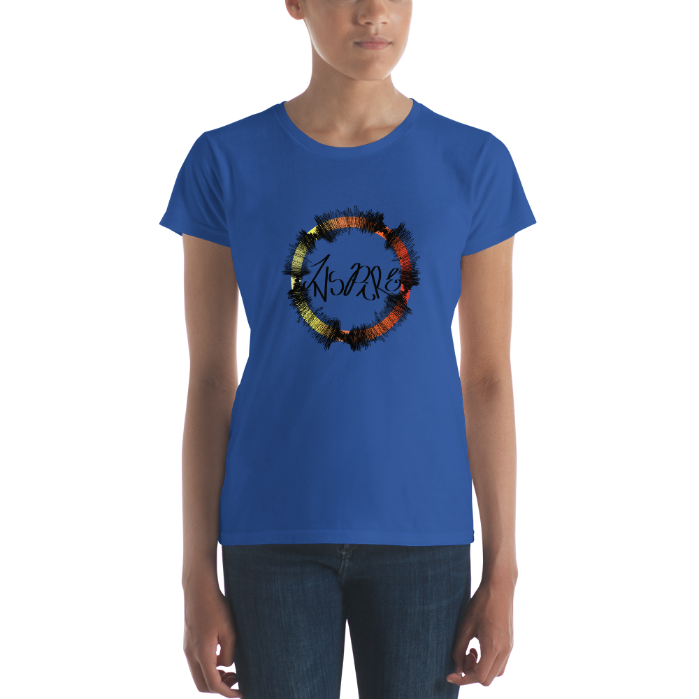 Women's short sleeve Inspire T (SUNSET)