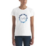 Women's short sleeve Inspire T (PWDR & NAVY)