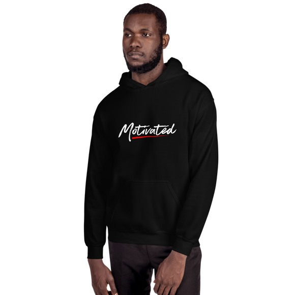 Motivated Hoodie (Red/Wht/Unisex)
