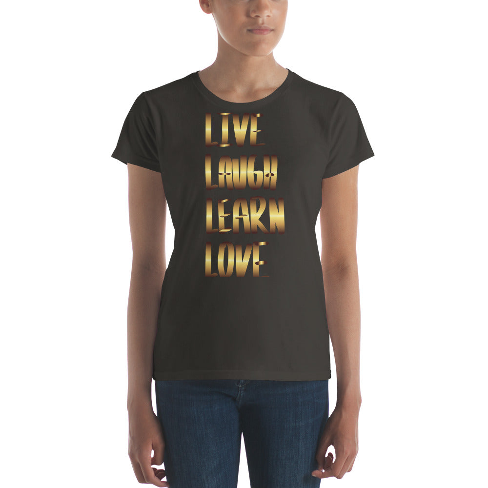 Women's short sleeve 4 L's T (GLD)