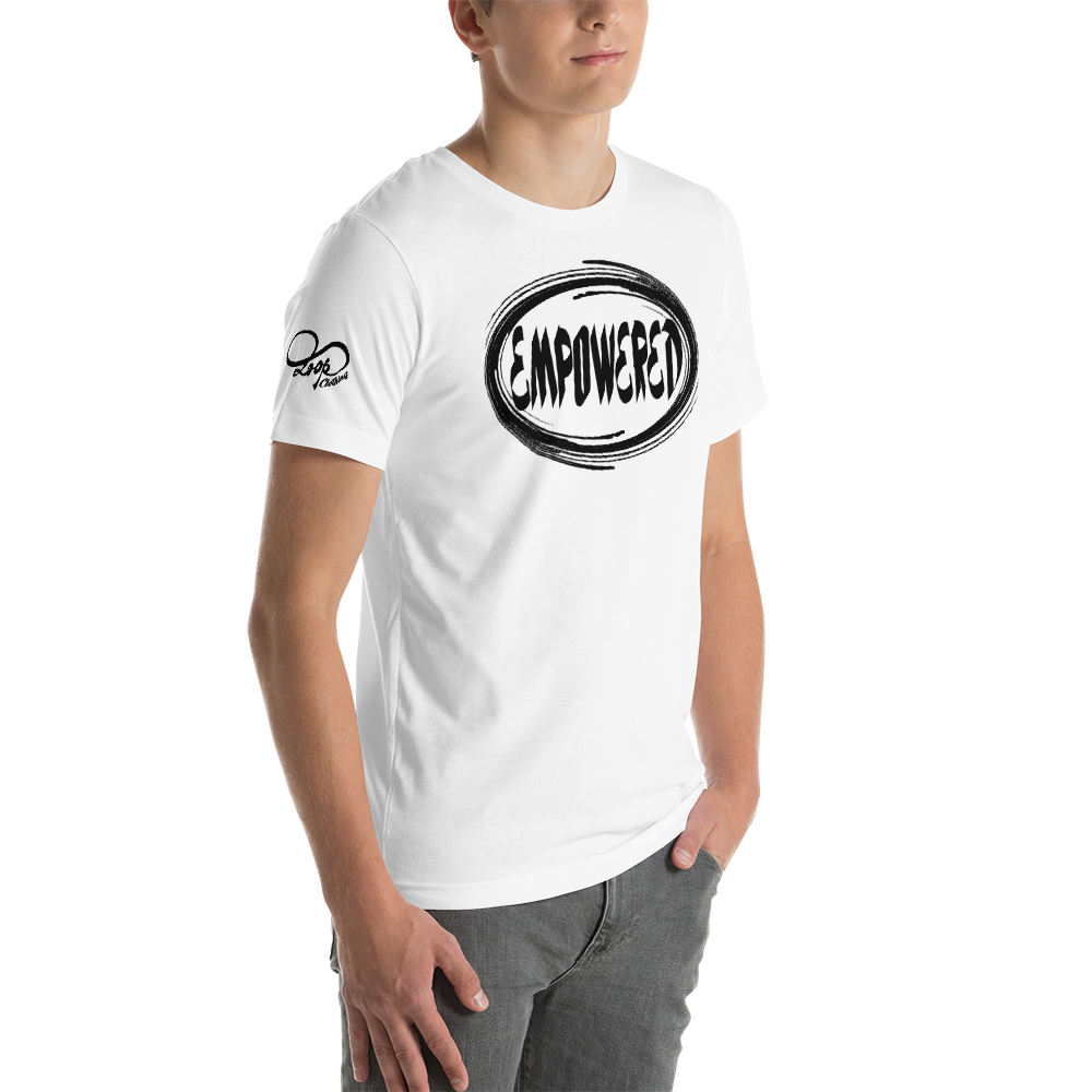 Short-Sleeve Unisex Empowered T (BLK)