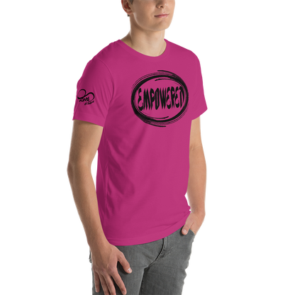 Short-Sleeve Unisex Empowered T (BLK)