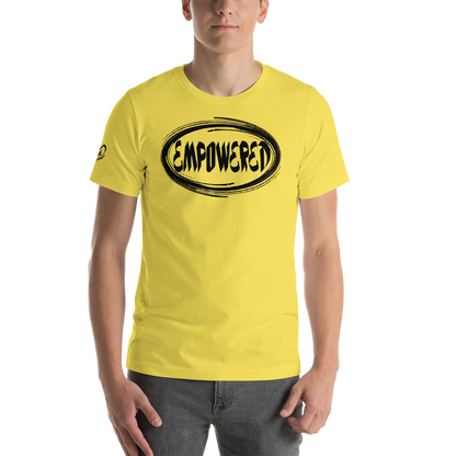 Short-Sleeve Unisex Empowered T (BLK)