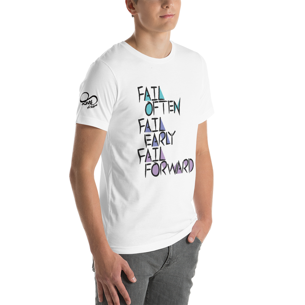 Short-Sleeve Unisex Fail Forward T (PASTEL)