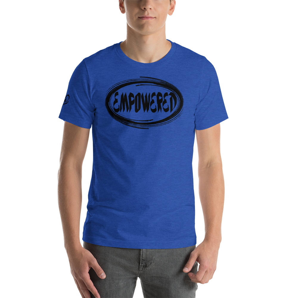 Short-Sleeve Unisex Empowered T (BLK)