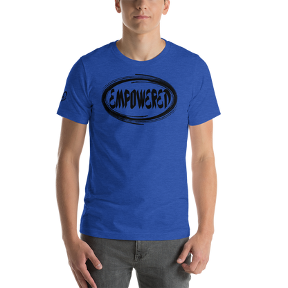 Short-Sleeve Unisex Empowered T (BLK)