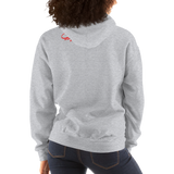 Women's Motivated Hoodie (Red/WHT)