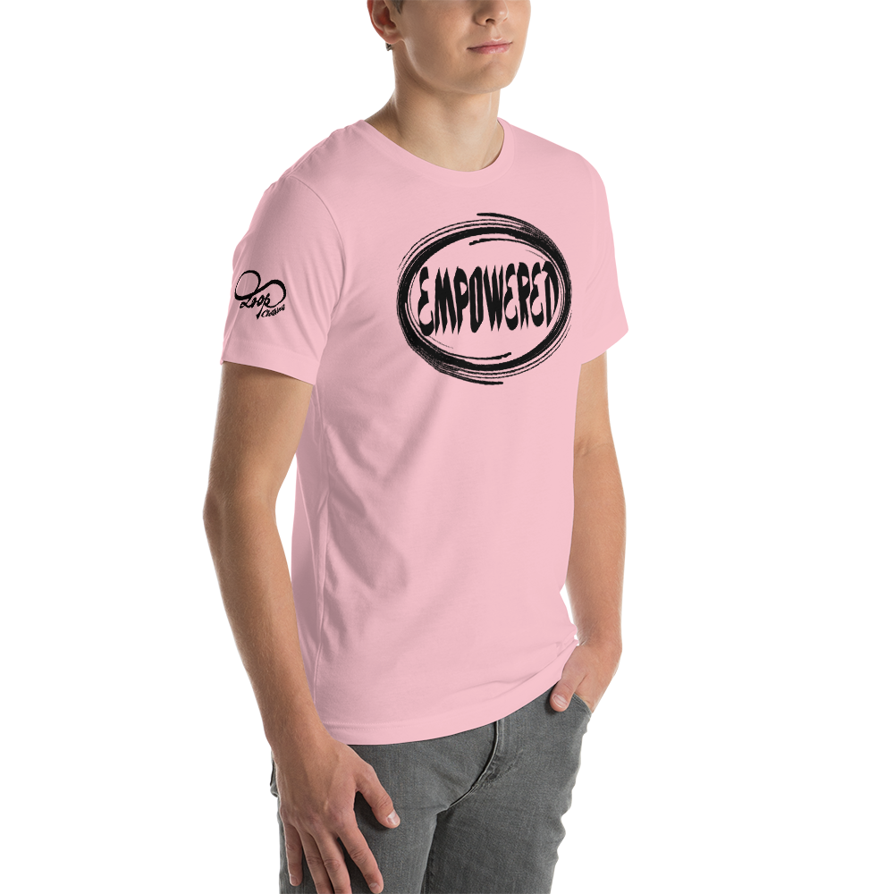 Short-Sleeve Unisex Empowered T (BLK)