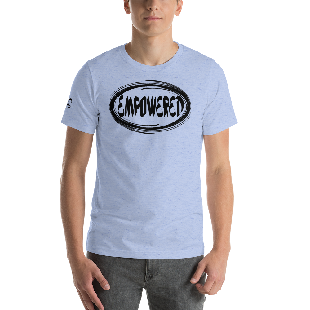 Short-Sleeve Unisex Empowered T (BLK)