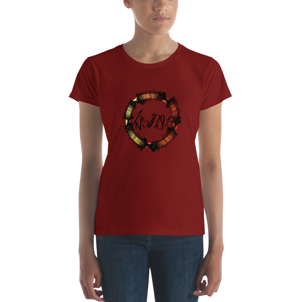 Women's short sleeve Inspire T (SUNSET)