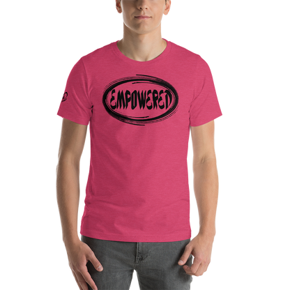 Short-Sleeve Unisex Empowered T (BLK)