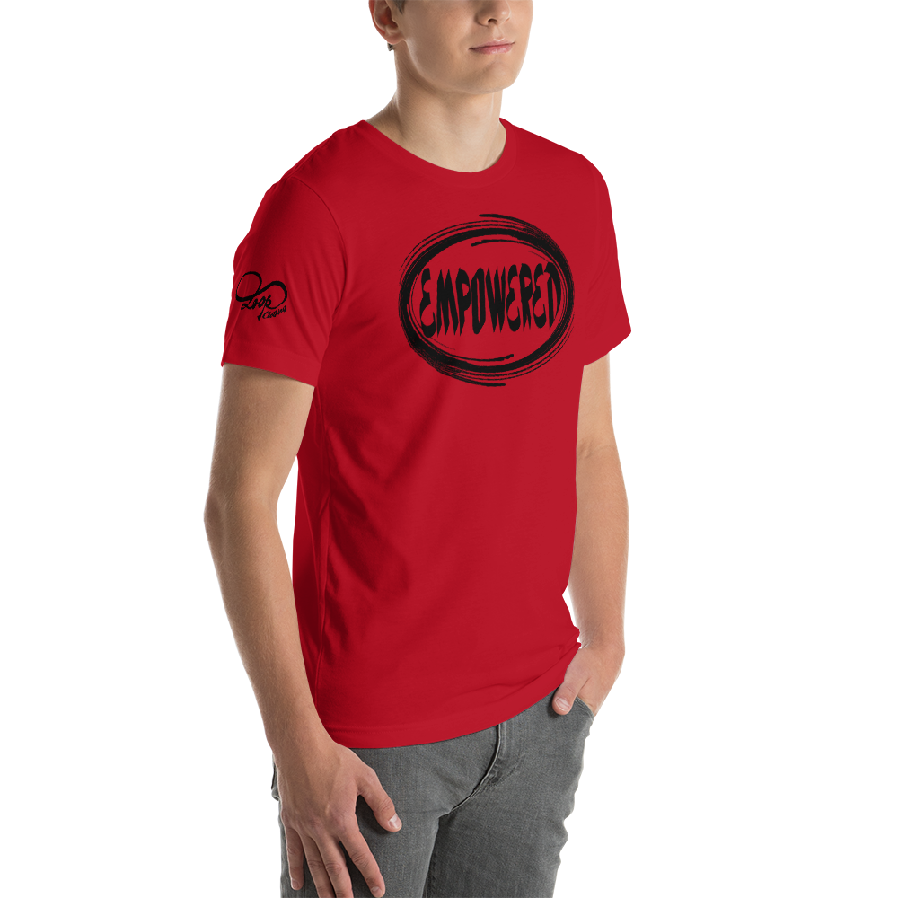 Short-Sleeve Unisex Empowered T (BLK)