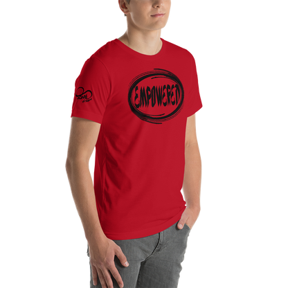 Short-Sleeve Unisex Empowered T (BLK)