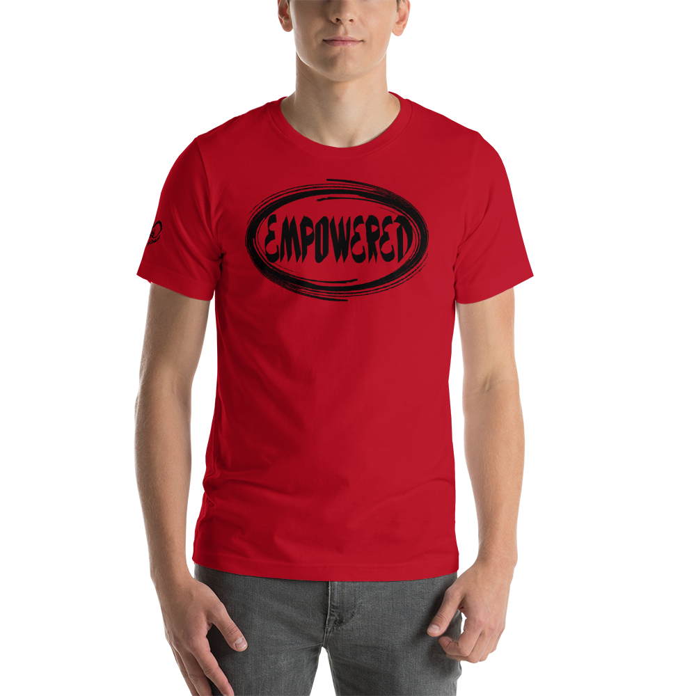 Short-Sleeve Unisex Empowered T (BLK)