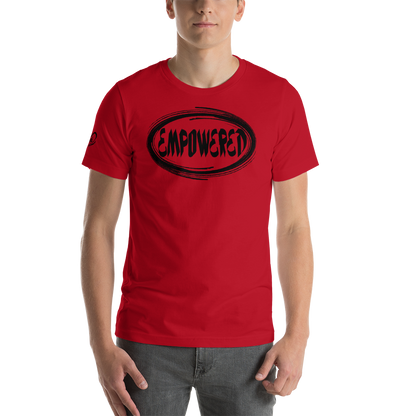 Short-Sleeve Unisex Empowered T (BLK)