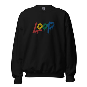 Loop Drip Sweatshirt (stitched)