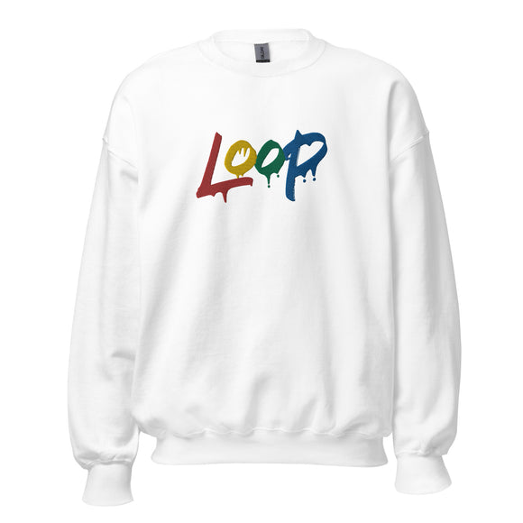 Loop Drip Unisex Sweatshirt (stitched)