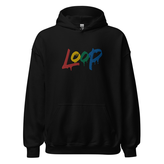 Loop Drip Unisex Hoodie (stitched)